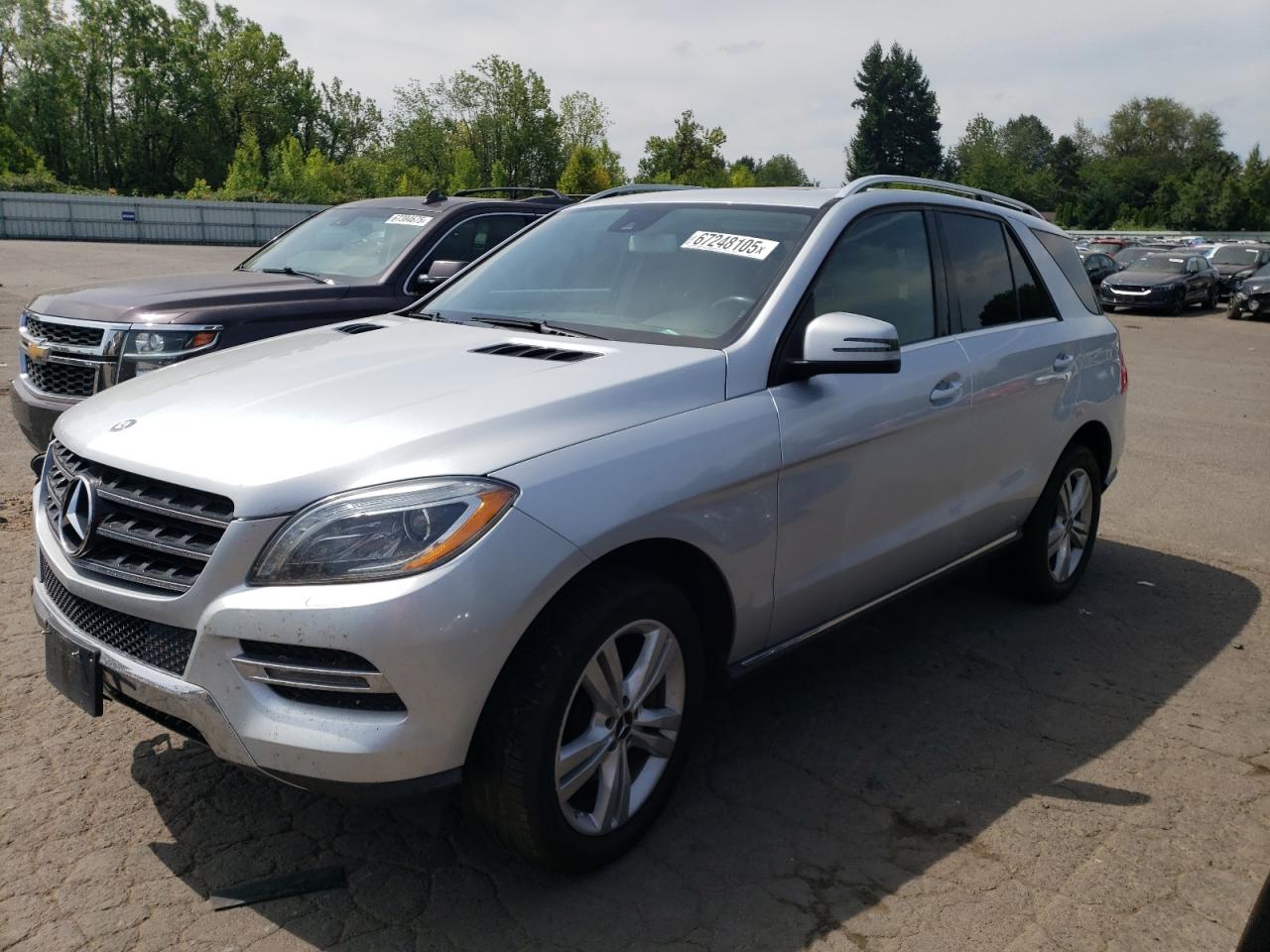 2013 Mercedes-Benz Ml 350 4Matic 4JGDA5HB3DA172519 photo #1