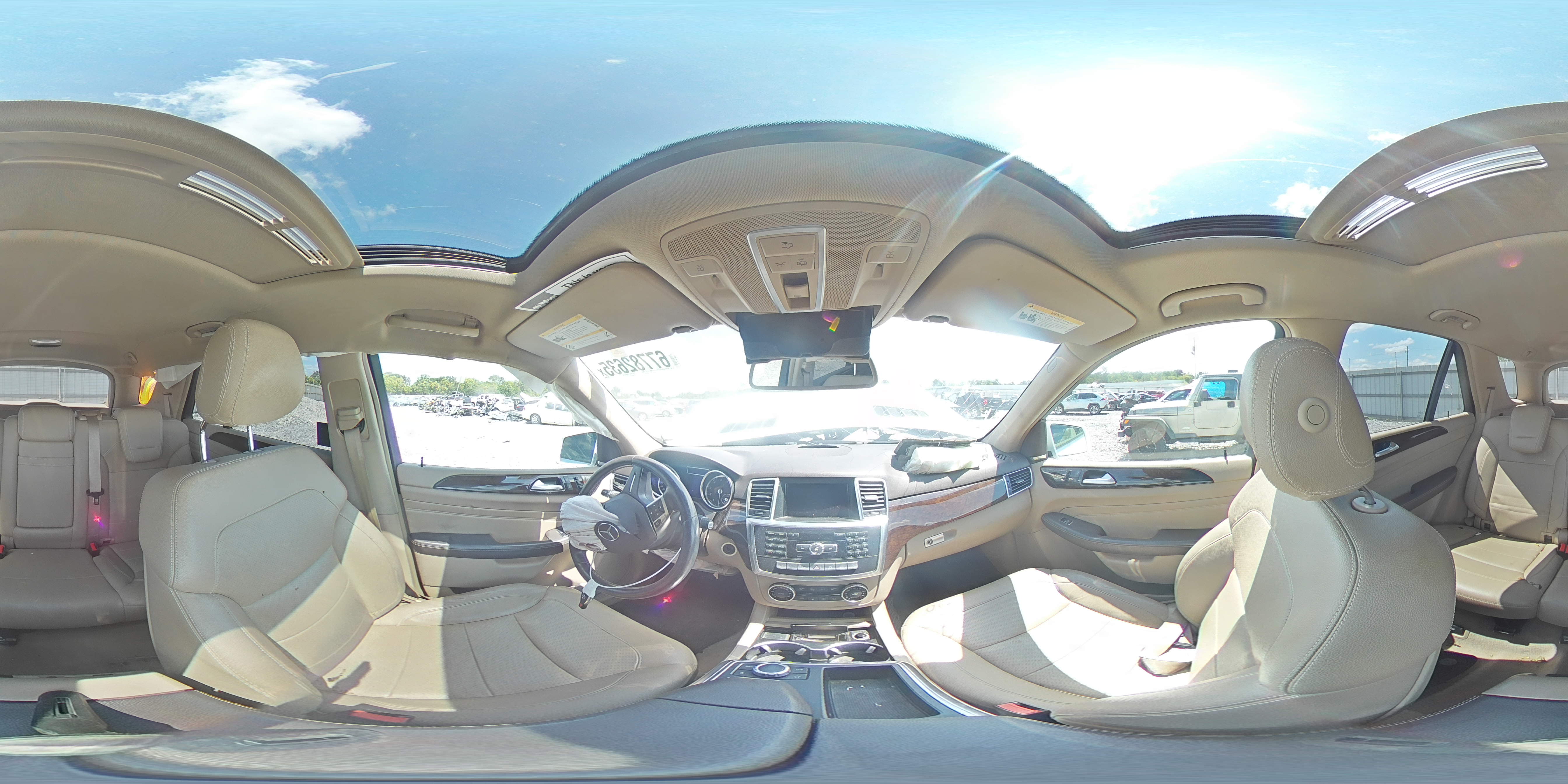 2015 Mercedes-Benz Ml 350 4Matic VIN: 4JGDA5HBXFA507472 Lot: 67782635