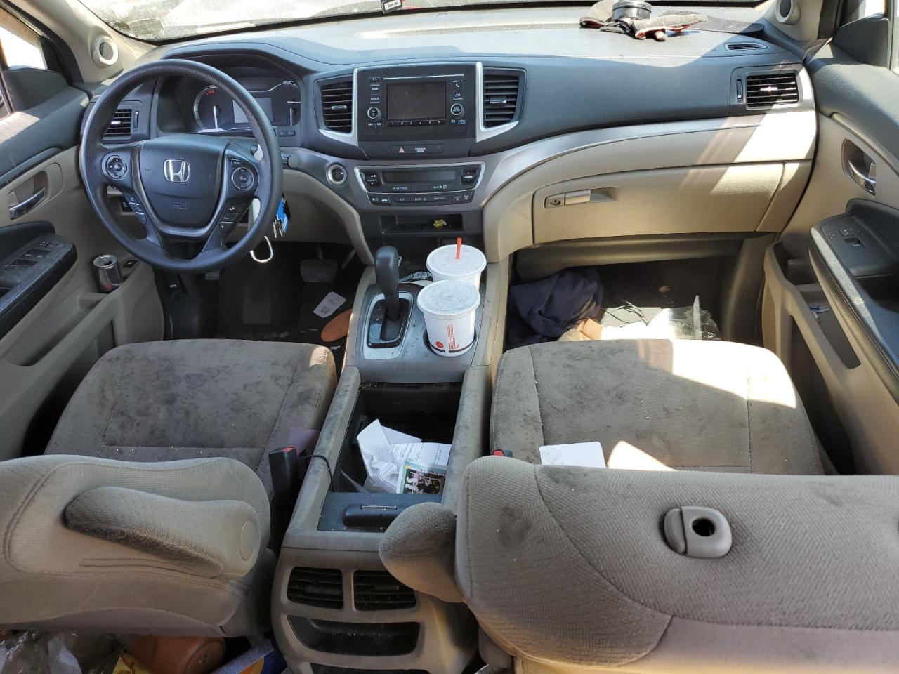 2016 Honda Pilot Lx VIN: 5FNYF6H17GB020081 Lot: 68360665