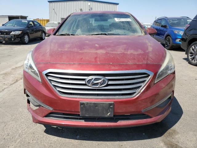  HYUNDAI SONATA 2015 Czerwony