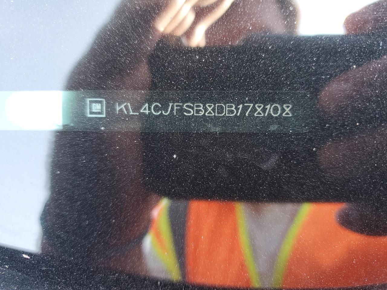 2013 Buick Encore Convenience VIN: KL4CJFSB8DB178108 Lot: 69141055