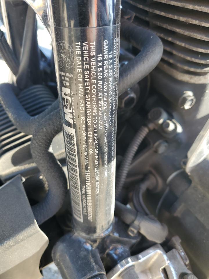 2013 Harley-Davidson Fltrx Road Glide Custom VIN: 1HD1KHM19DB660370 Lot: 86081455