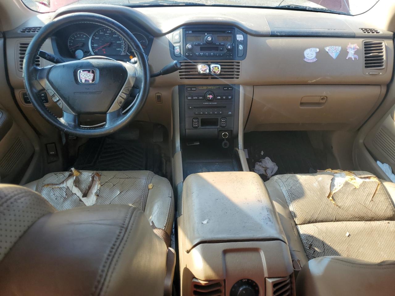 2005 Honda Pilot Exl VIN: 5FNYF18515B059882 Lot: 68301085