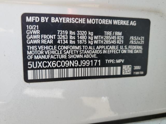 2022 BMW X7 M50I  