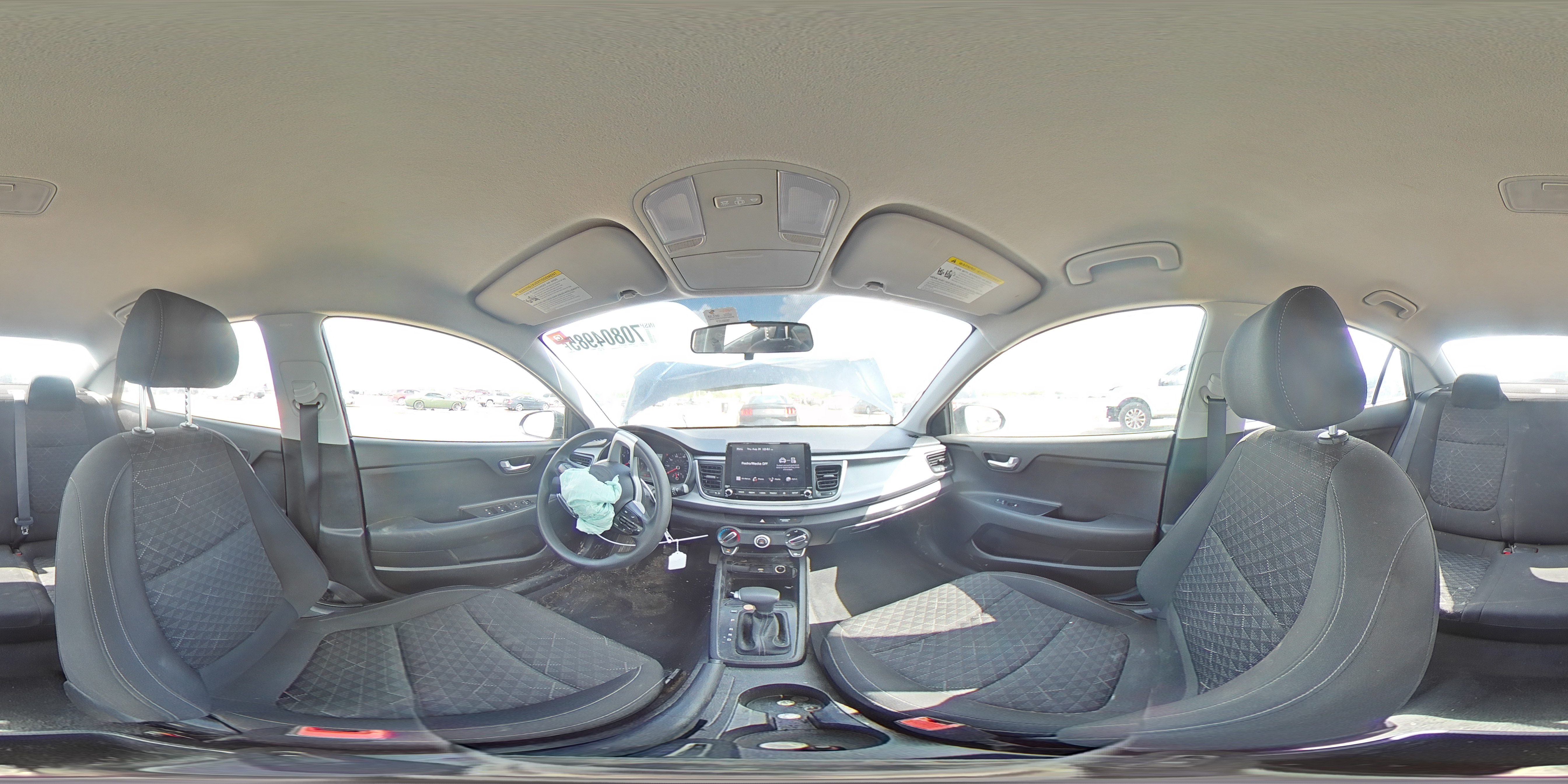 2022 Kia Rio Lx VIN: 3KPA24AD7NE486912 Lot: 70804985