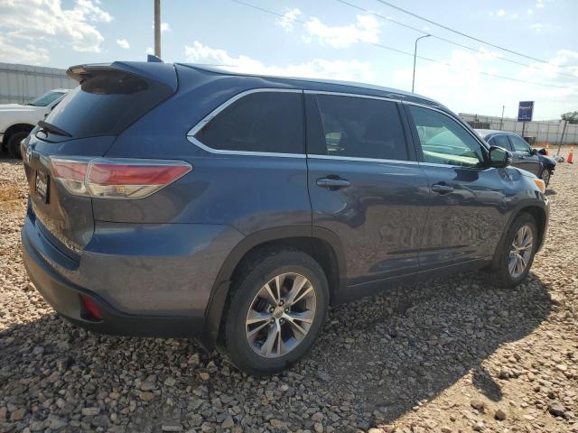  TOYOTA HIGHLANDER 2014 Blue