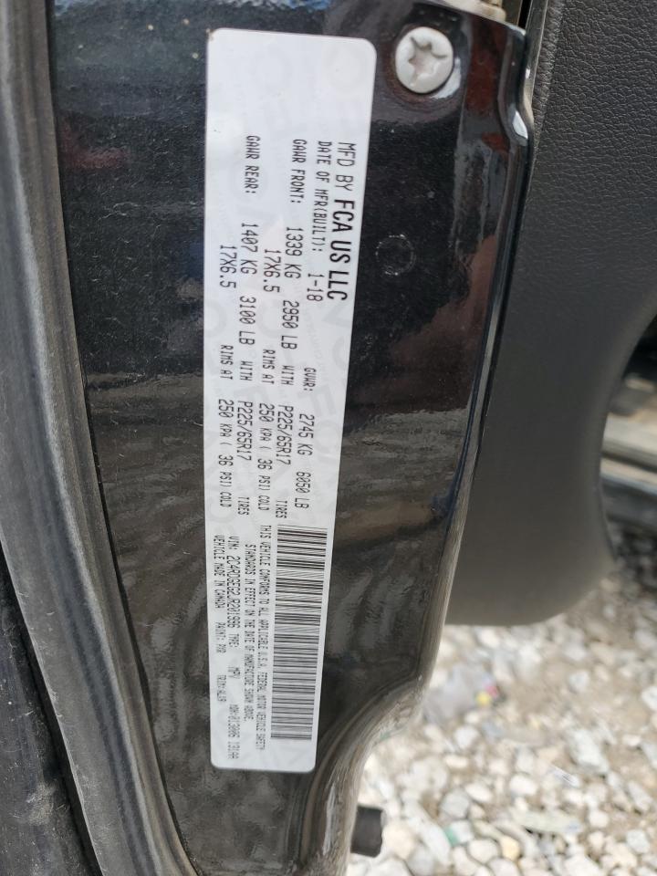 2018 Dodge Grand Caravan Gt VIN: 2C4RDGEG2JR201996 Lot: 70115265