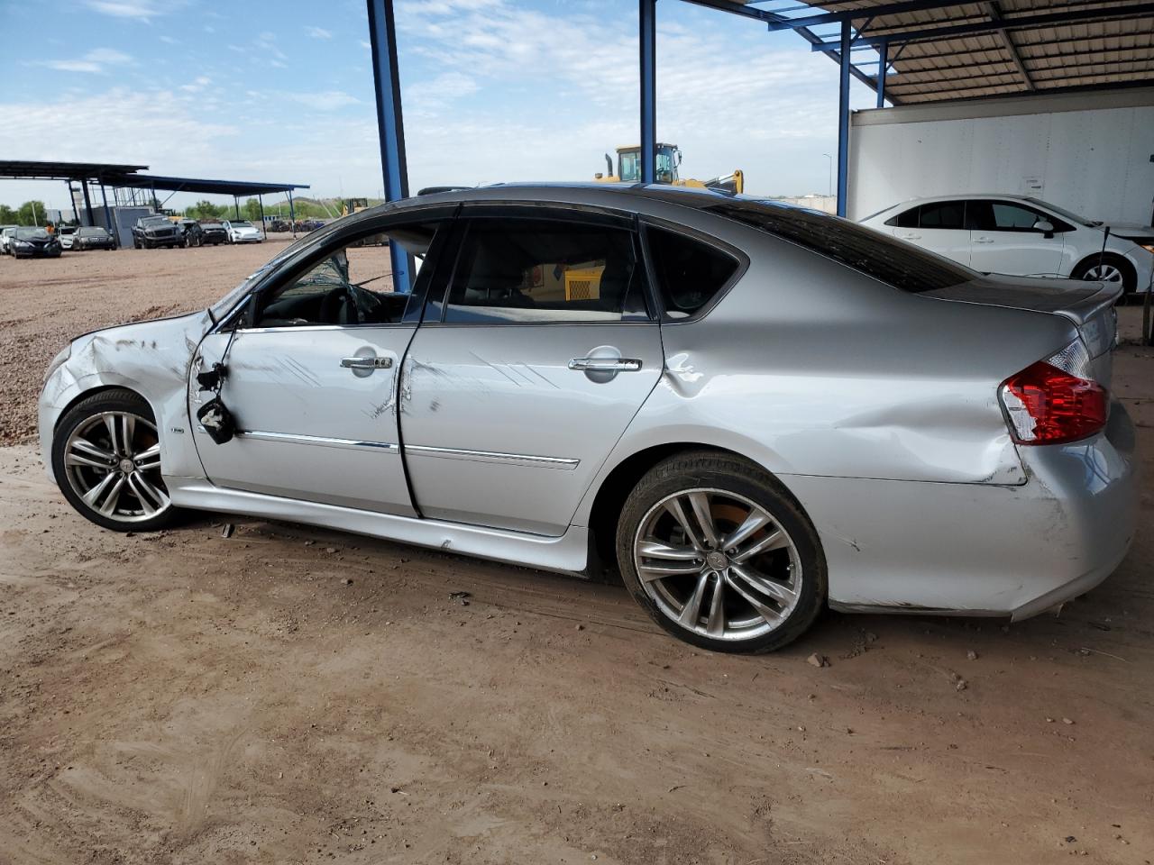 2009 Infiniti M35 Base silver null gas JNKCY01E99M801563 photo #3