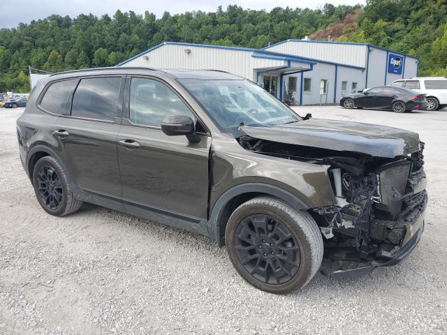  KIA TELLURIDE 2021 Зеленый