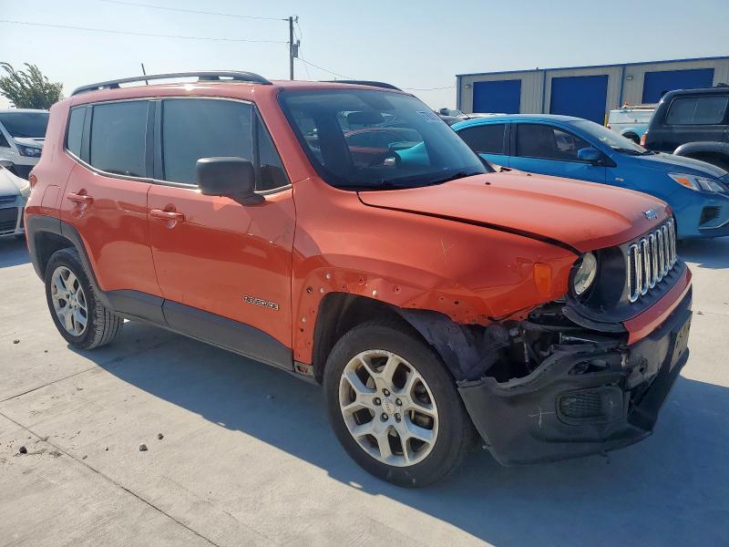  JEEP RENEGADE 2018 Оранжевый