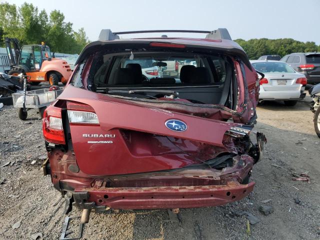  SUBARU OUTBACK 2015 Red