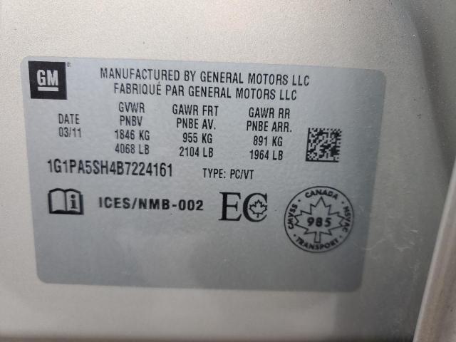 2011 CHEVROLET CRUZE LS  