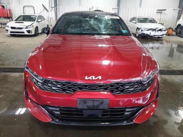  KIA K5 2022 Красный