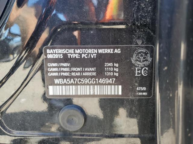 2016 BMW 528 XI  
