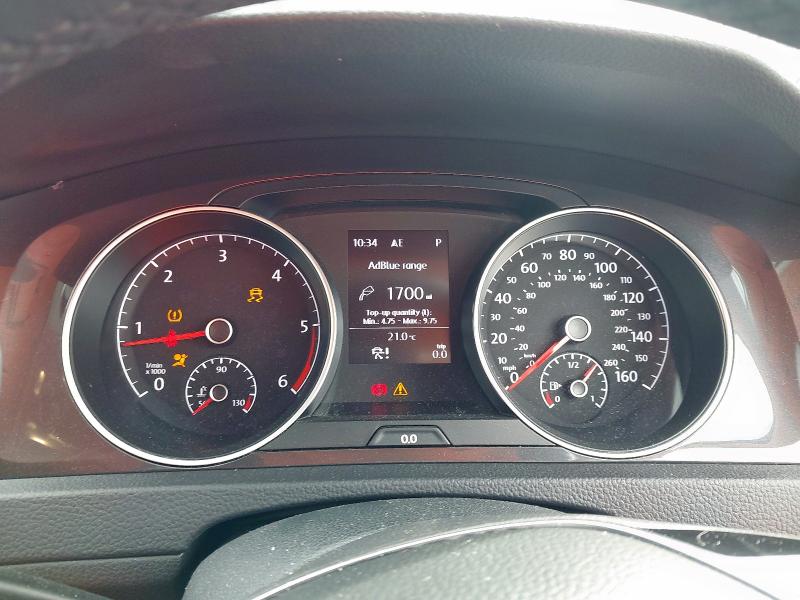 2019 VOLKSWAGEN GOLF 1.6 TDI MATCH 5DR DSG