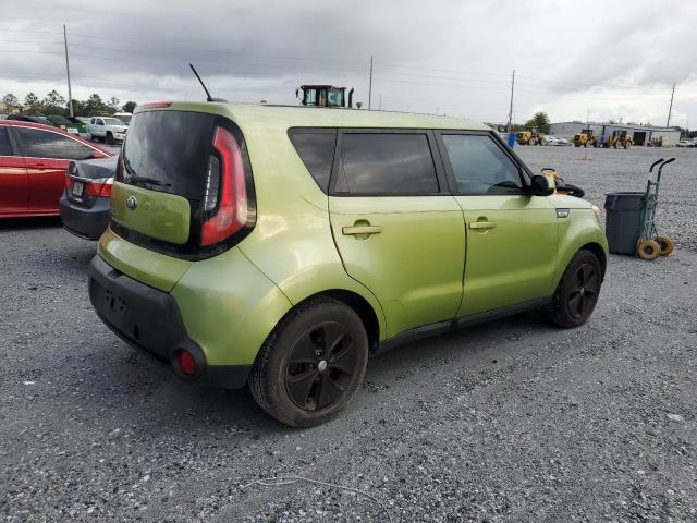  KIA SOUL 2016 Зеленый