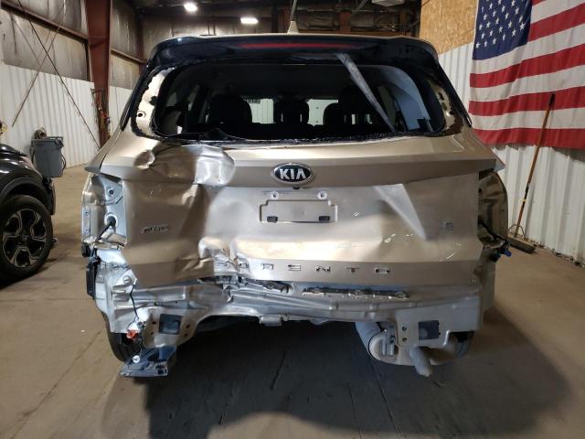 KIA SORENTO 2021 Золотой