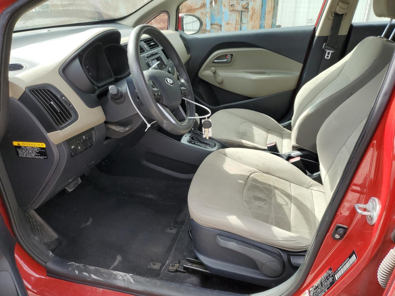 2015 Kia Rio Lx VIN: KNADM4A35F6443222 Lot: 70381835