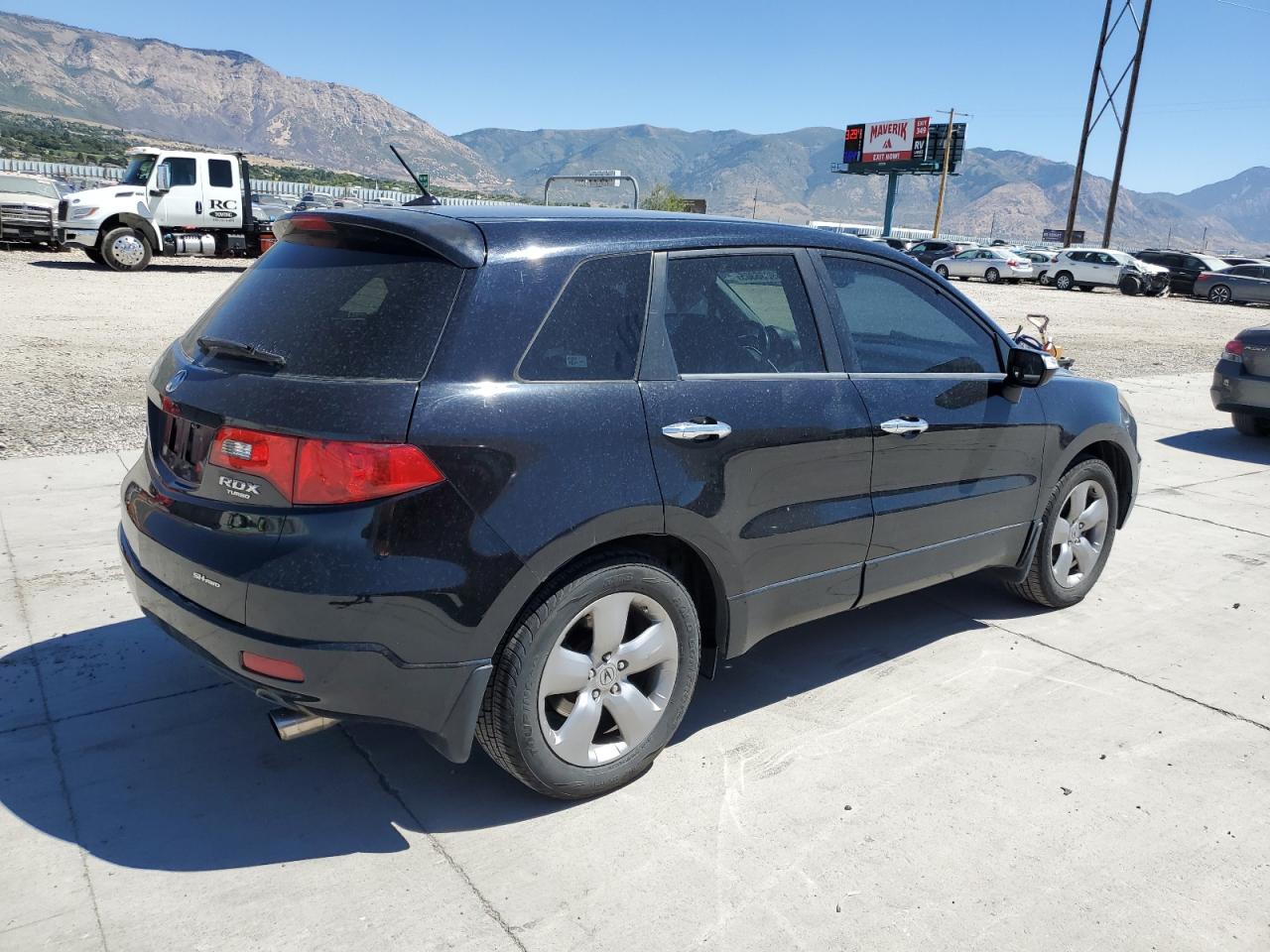 2007 Acura Rdx Technology black null gas 5J8TB18567A020482 photo #4