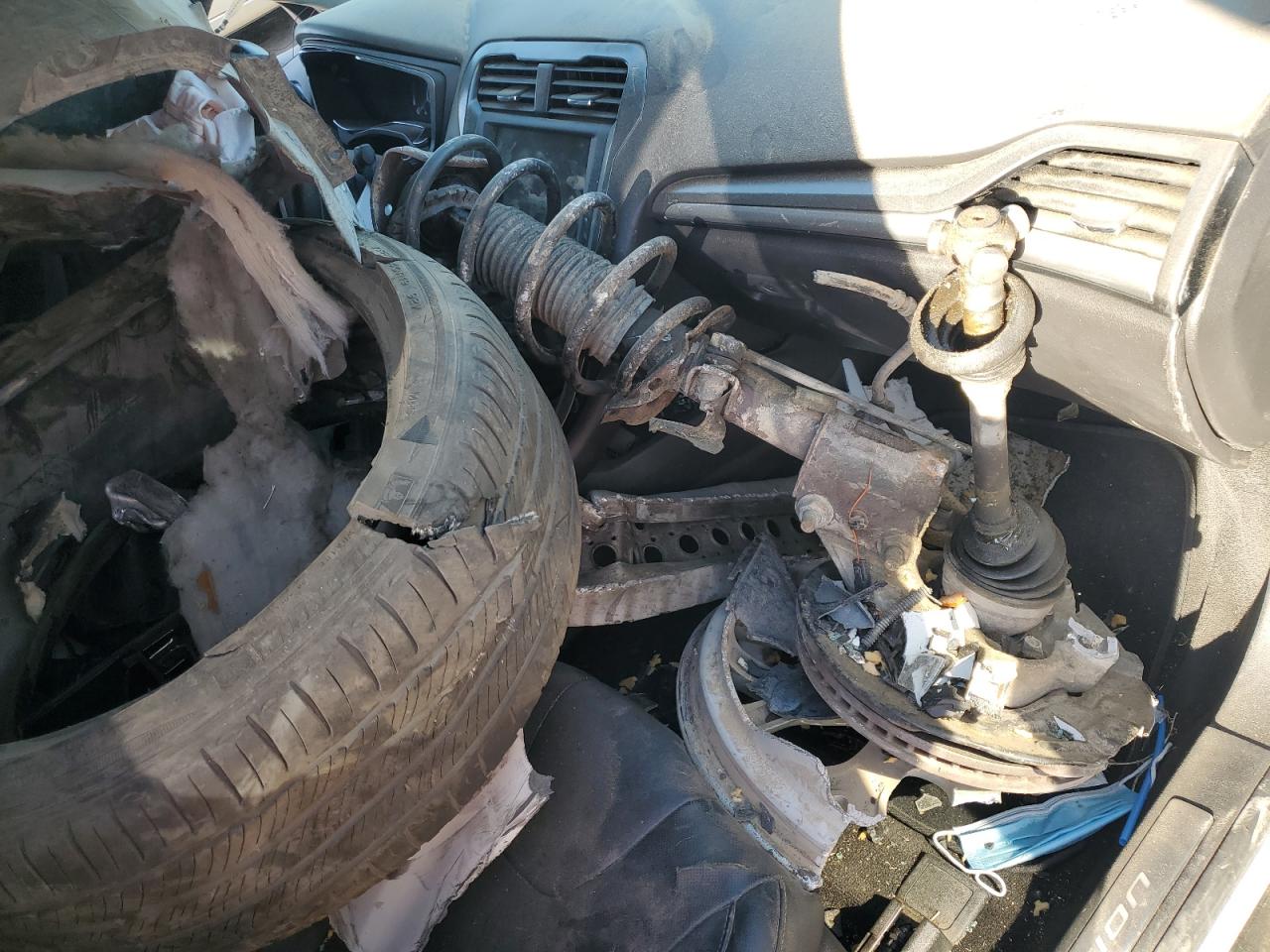 2014 Ford Fusion Titanium VIN: 3FA6P0D97ER145628 Lot: 85661185