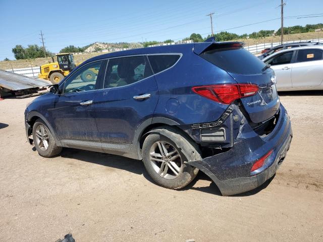  HYUNDAI SANTA FE 2017 Granatowy