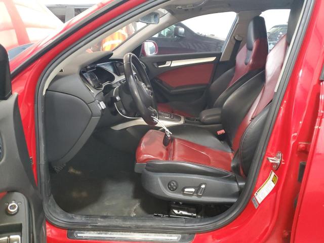 AUDI A4 2014 Czerwony