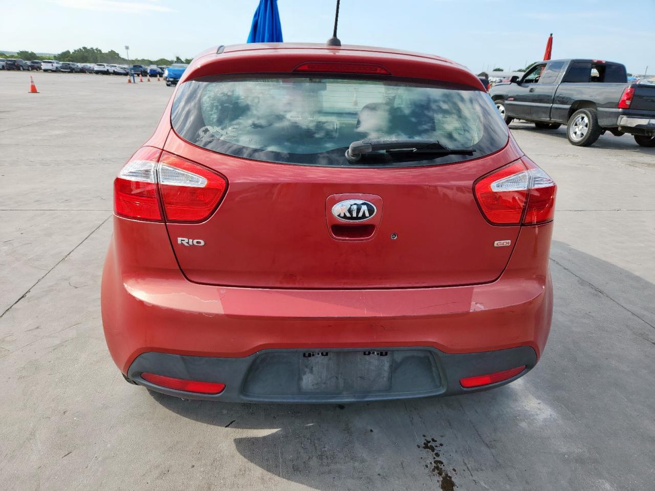 2013 Kia Rio Lx VIN: KNADM5A30D6309852 Lot: 70788555