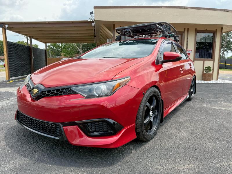 Hatchbacks TOYOTA SCION 2016 Red