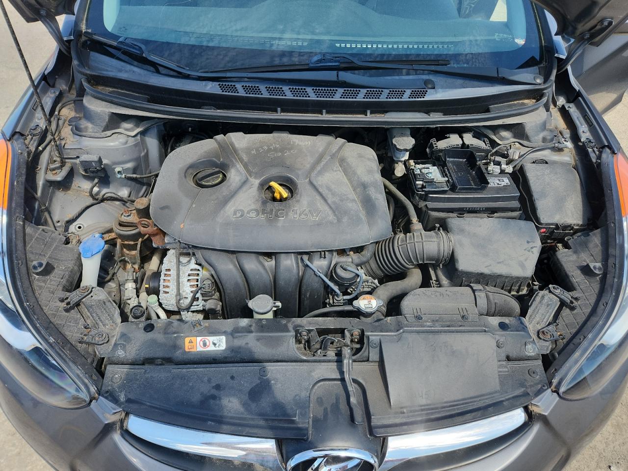 2013 Hyundai Elantra Gls VIN: 5NPDH4AEXDH232819 Lot: 71532475