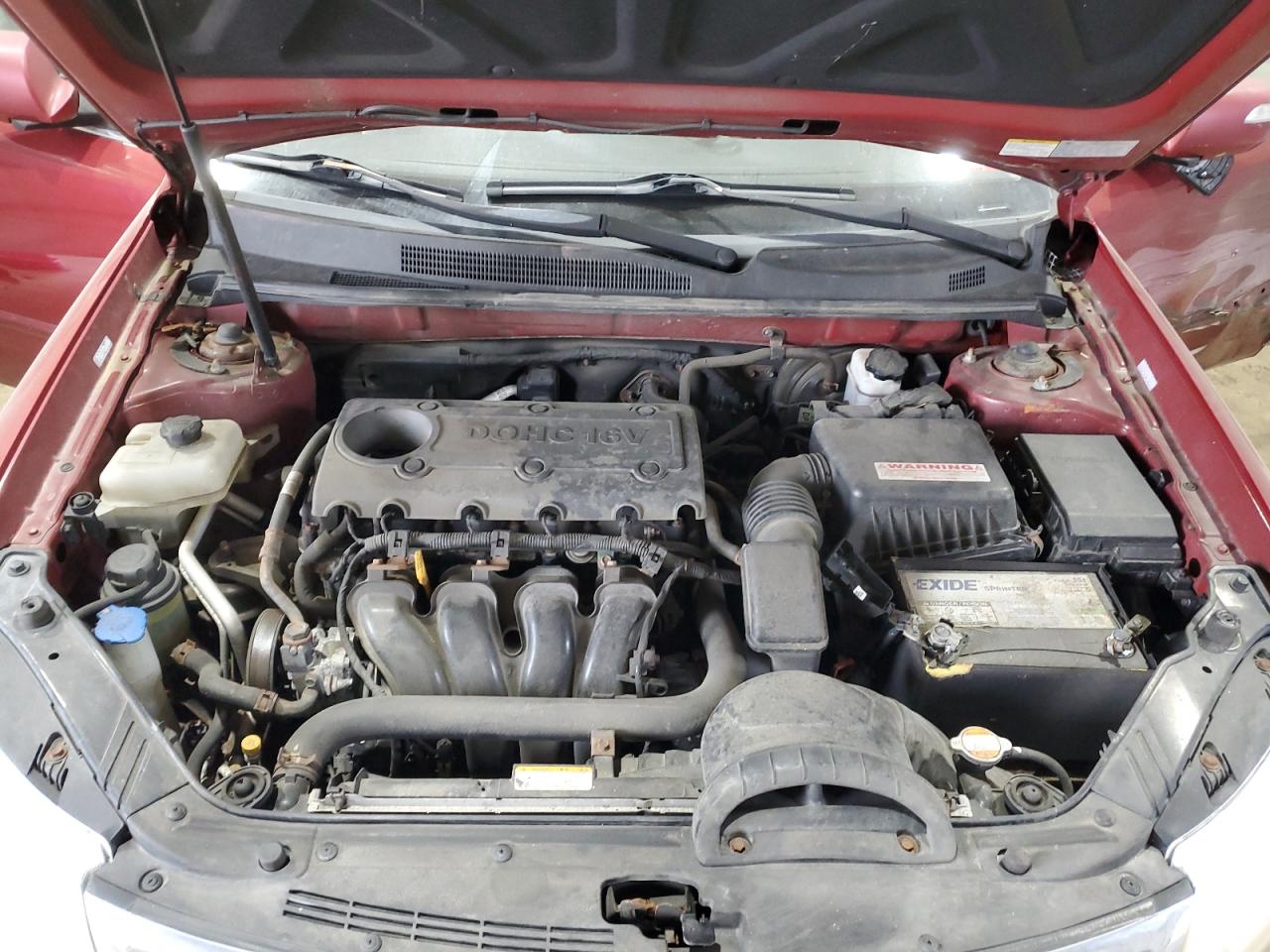 2009 Kia Optima Lx VIN: KNAGE228595326128 Lot: 67815915