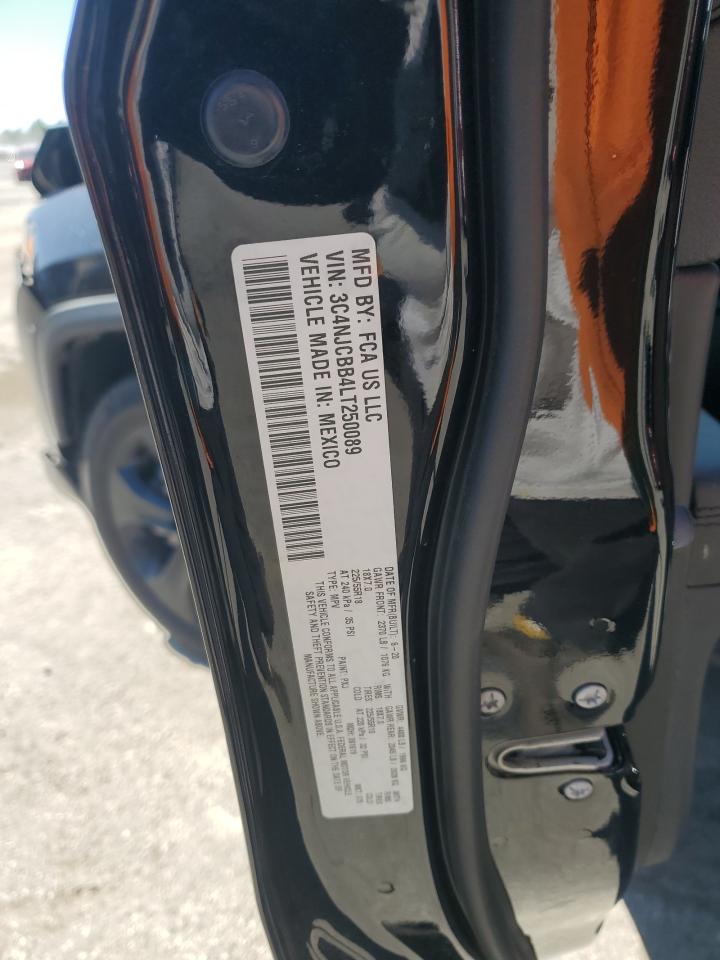 2020 Jeep Compass Latitude VIN: 3C4NJCBB4LT250089 Lot: 70254255