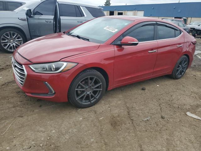  HYUNDAI ELANTRA 2017 Czerwony