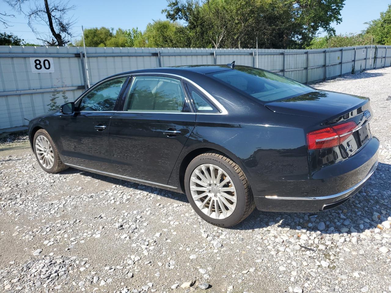 2016 Audi A8 L Quattro black null gas WAU34AFD9GN013227 photo #3