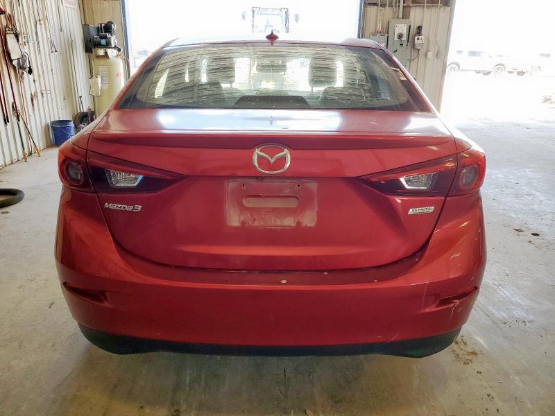  MAZDA 3 2016 Czerwony