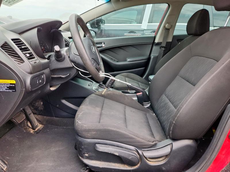  KIA FORTE 2016 Red