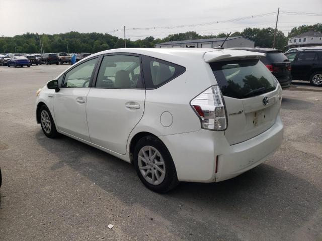 Crossovers TOYOTA PRIUS 2012 Biały