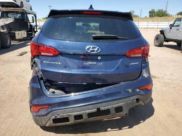  HYUNDAI SANTA FE 2017 Granatowy