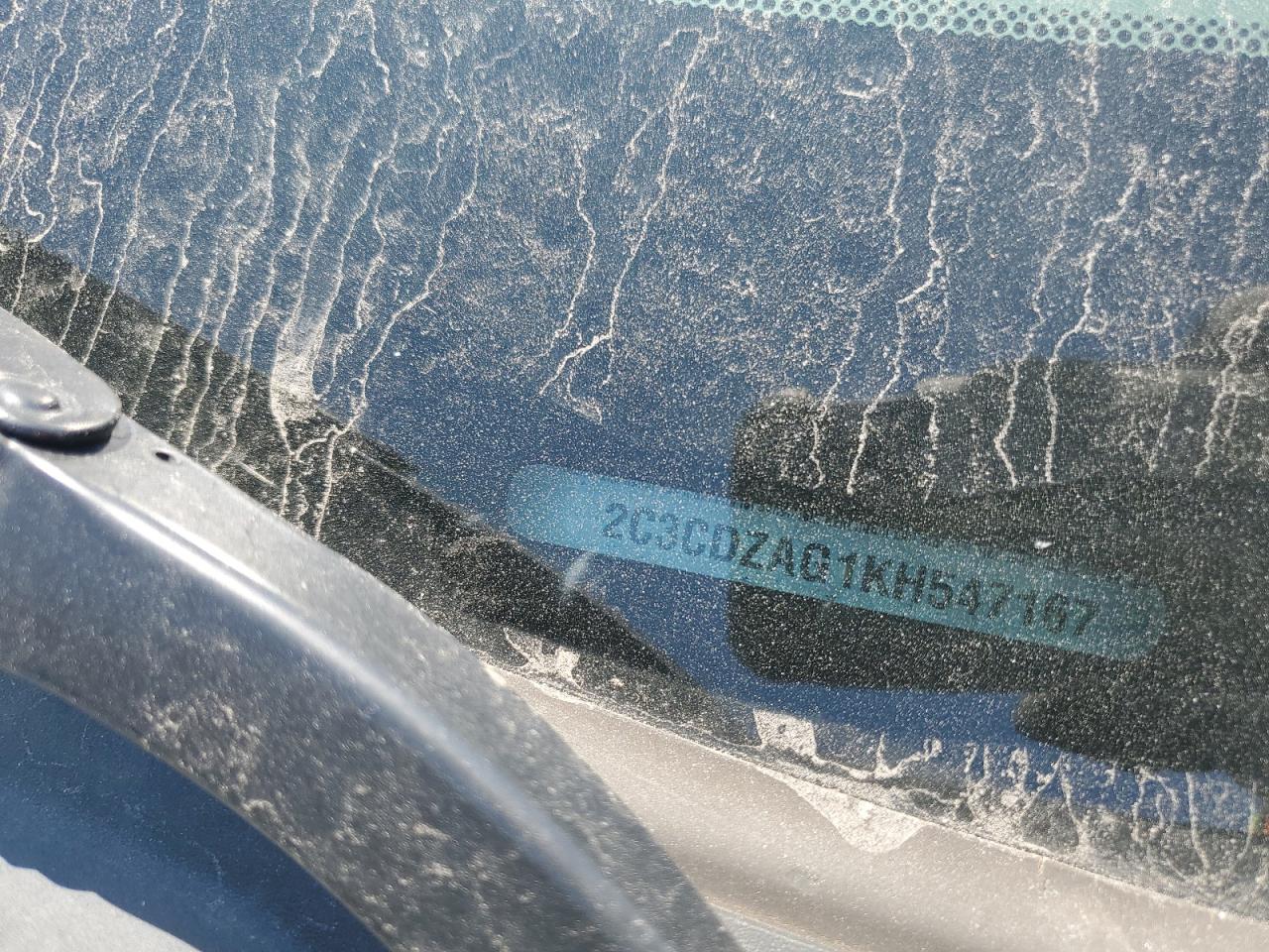 2019 Dodge Challenger Sxt VIN: 2C3CDZAG1KH547167 Lot: 70140865