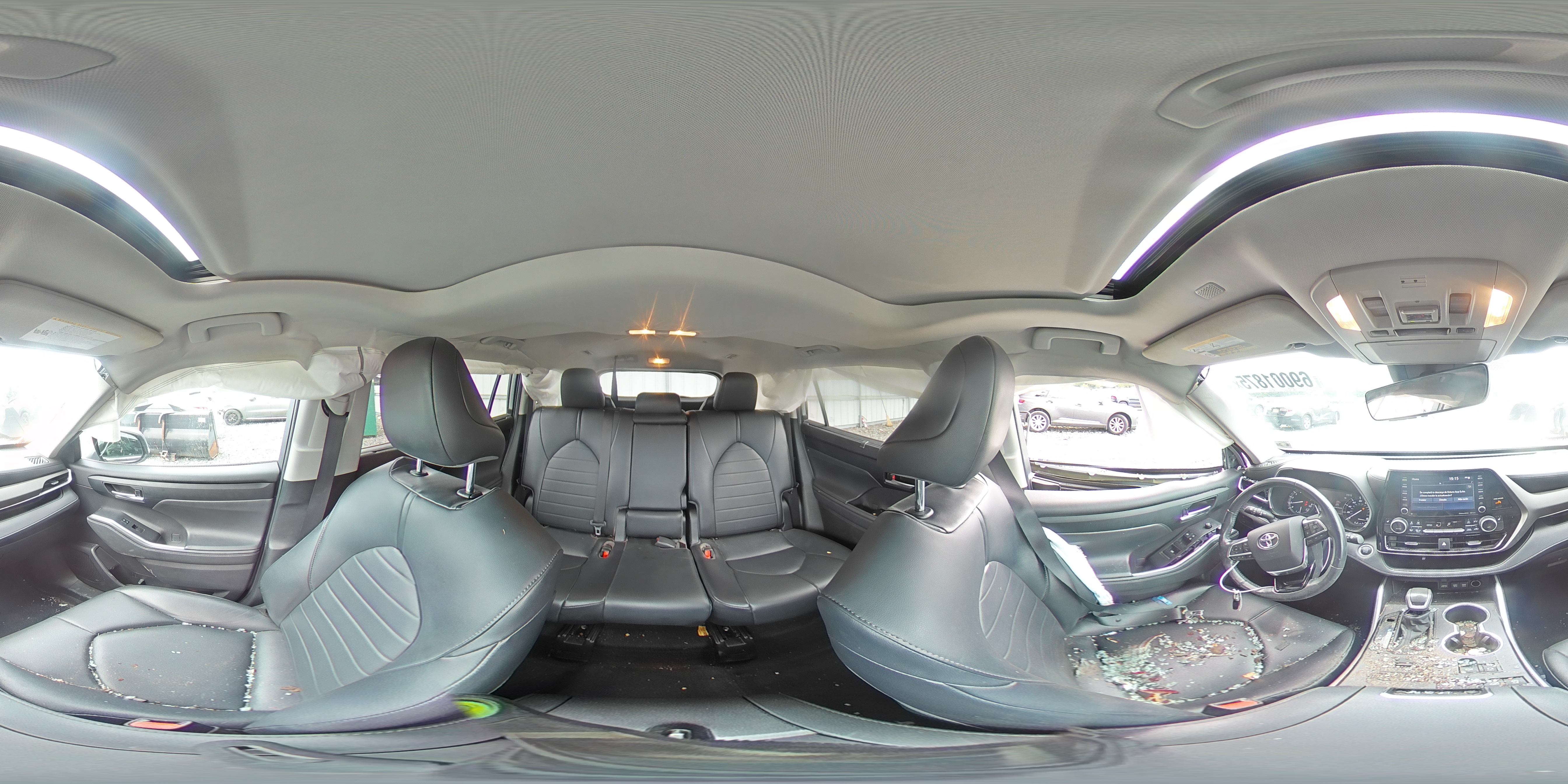 2021 Toyota Highlander Xle VIN: 5TDGZRBH1MS543596 Lot: 69001875