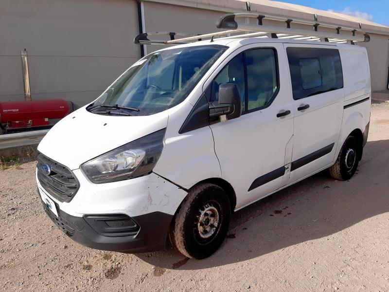 2018 FORD TRANSIT CUSTOM 2.0 TDCI 105PS LOW ROOF D/CAB VAN for sale at Copart WESTBURY