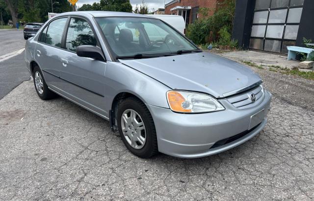 2002 HONDA CIVIC DX   for sale at Copart ON - COOKSTOWN