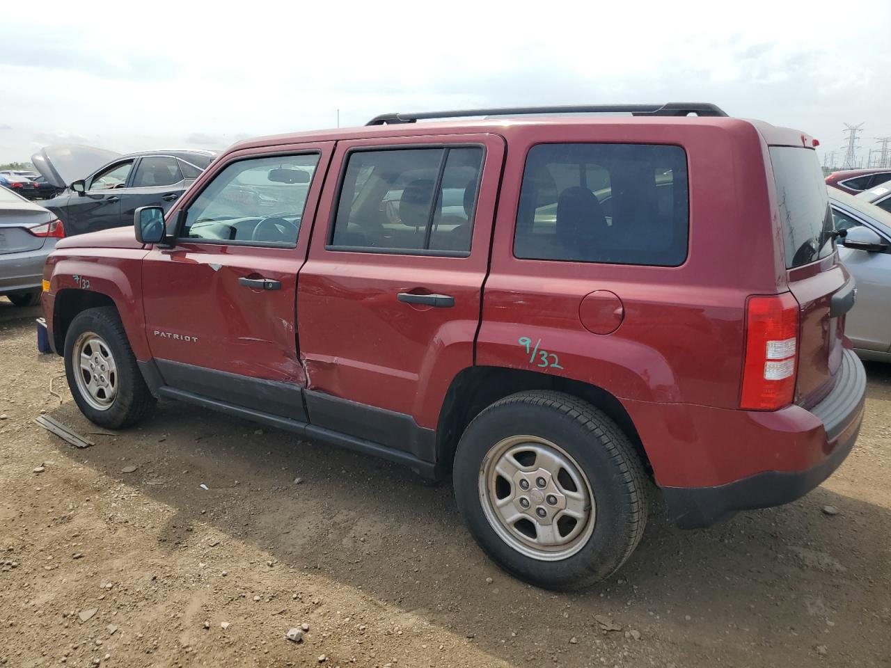 2016 Jeep Patriot Sport red null gas 1C4NJPBA4GD719899 photo #3