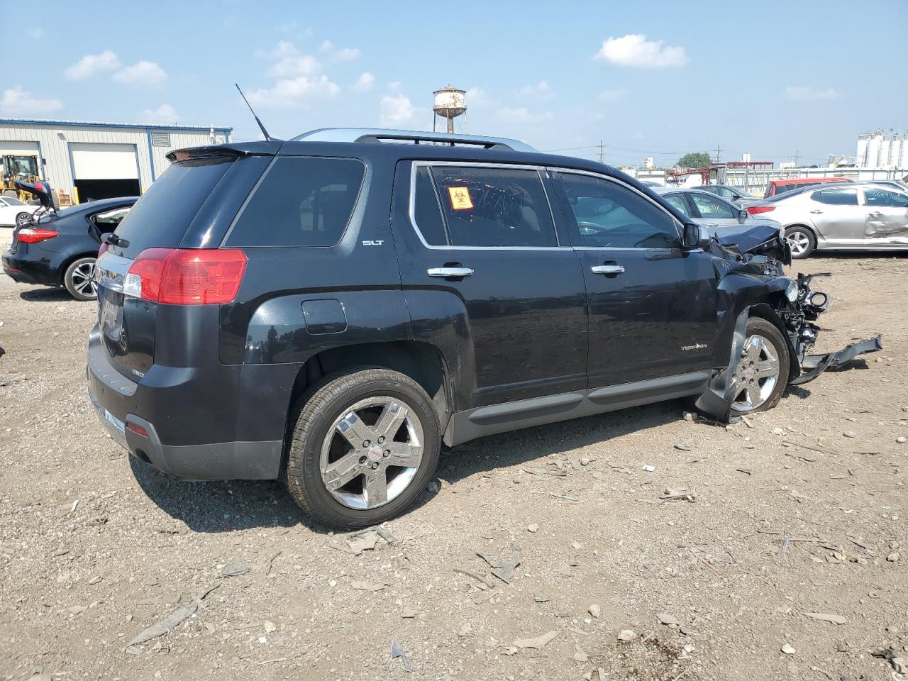 2012 GMC Terrain Slt black suv flexible 2GKFLXE55C6222869 photo #4