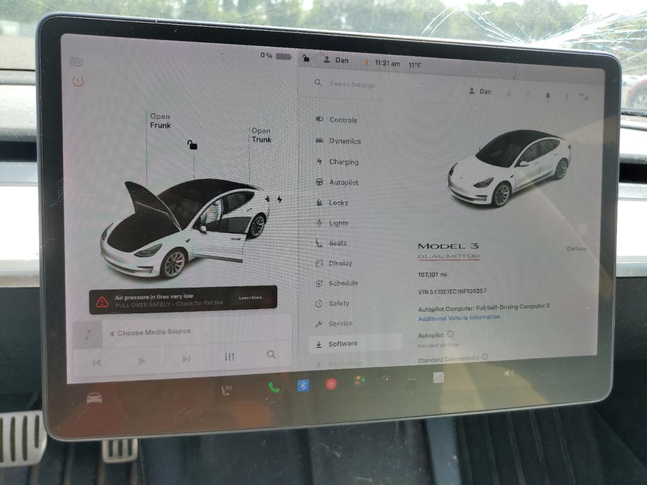 2022 Tesla Model 3 VIN: 5YJ3E1EC1NF105257 Lot: 69179015