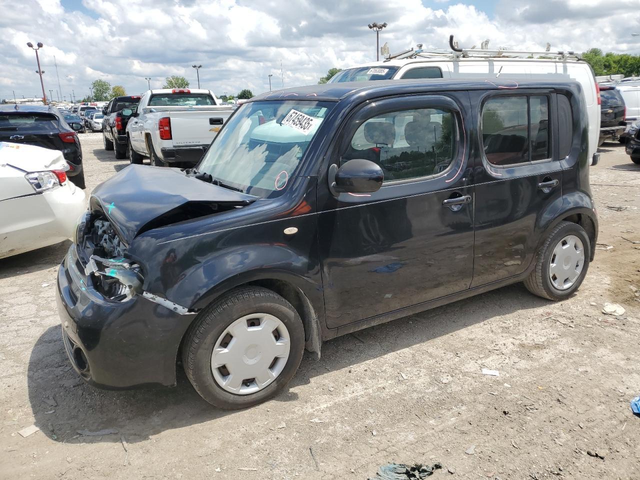 2014 NISSAN CUBE BLACK VIN: JN8AZ2KR1ET351902