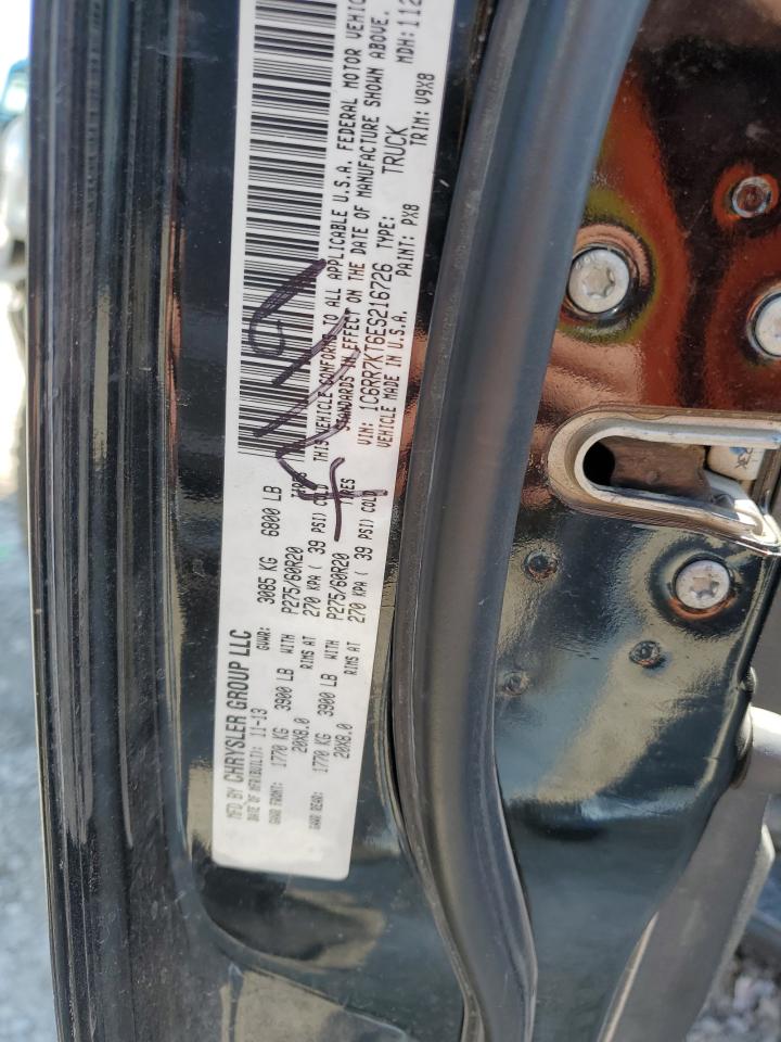 1C6RR7KT6ES216726 2014 Ram 1500 St