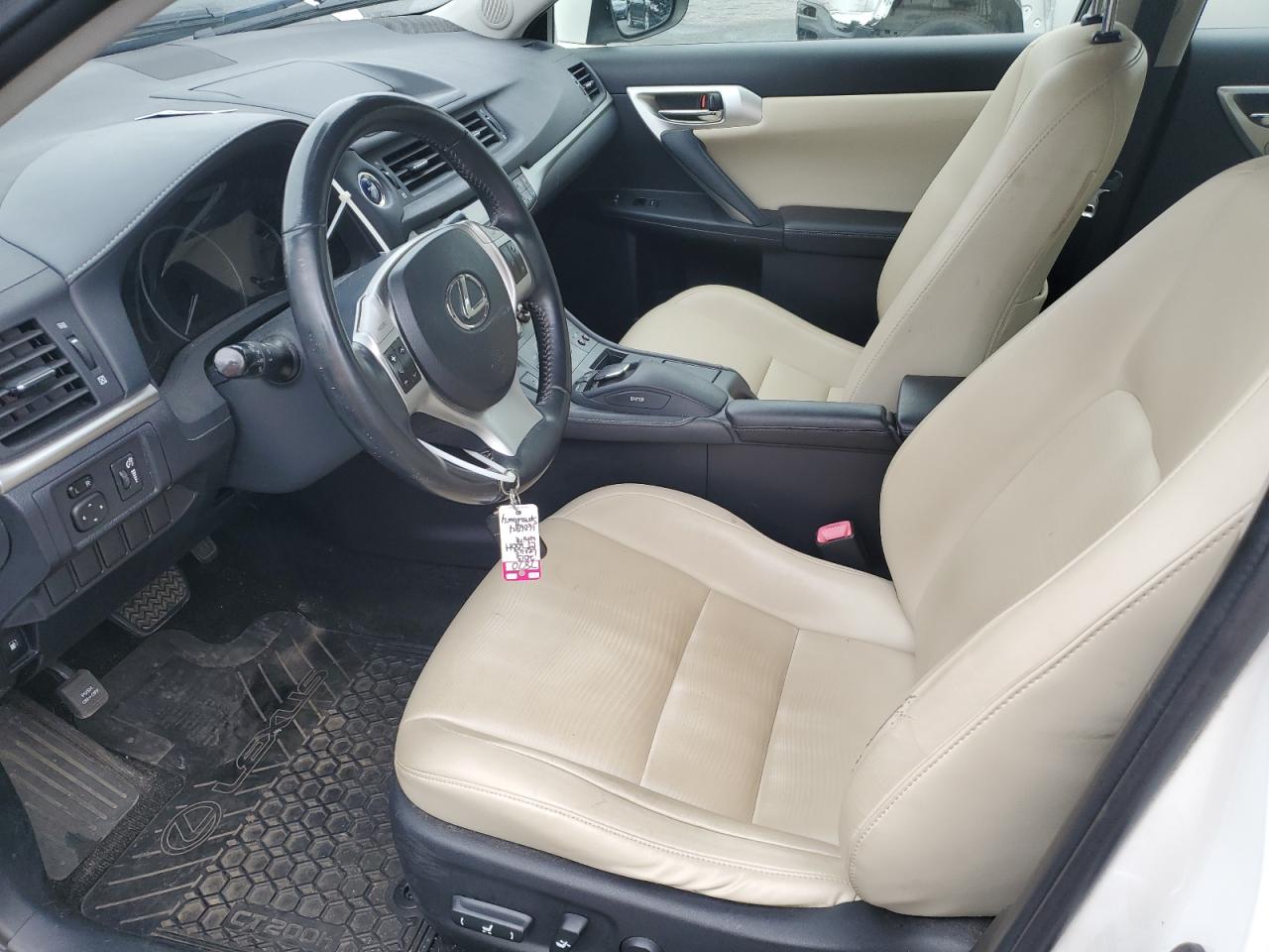 2013 Lexus Ct 200 VIN: JTHKD5BH1D2160684 Lot: 67214385