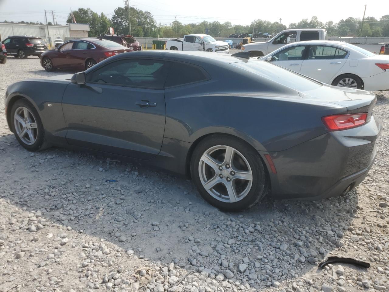 2016 Chevrolet Camaro Lt grey coupe gas 1G1FB1RS3G0193990 photo #3