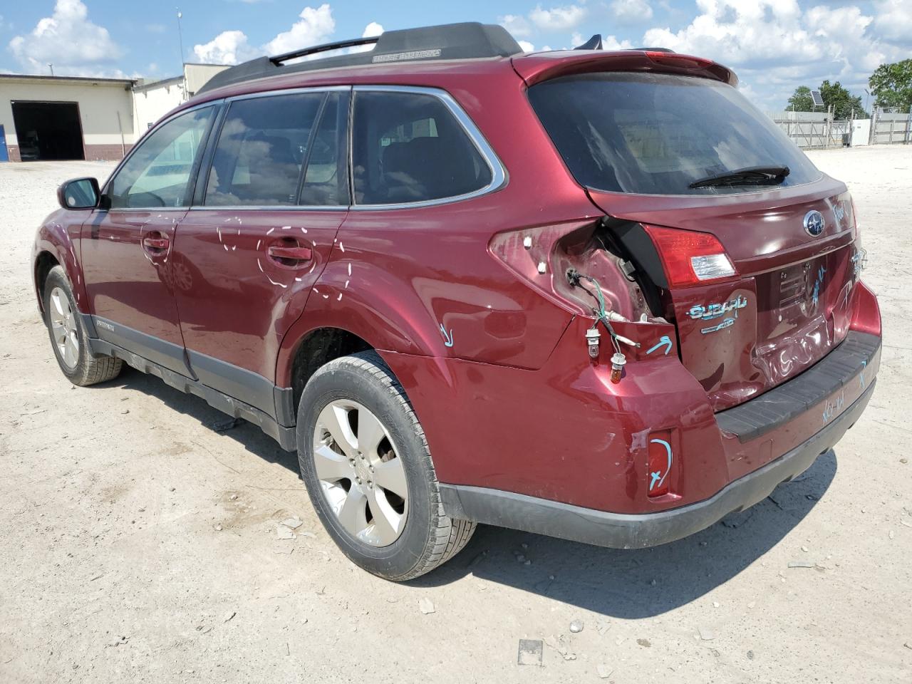 2011 Subaru Outback 3.6R Limited brown null gas 4S4BRDJC3B2401303 photo #3