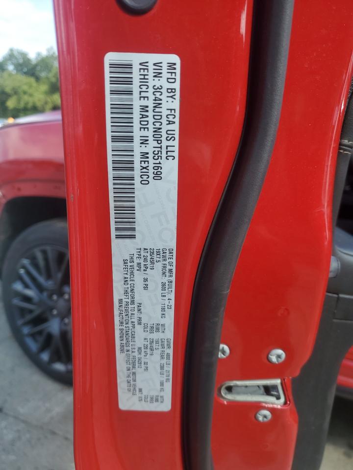 2023 Jeep Compass Limited VIN: 3C4NJDCN0PT551690 Lot: 70525385